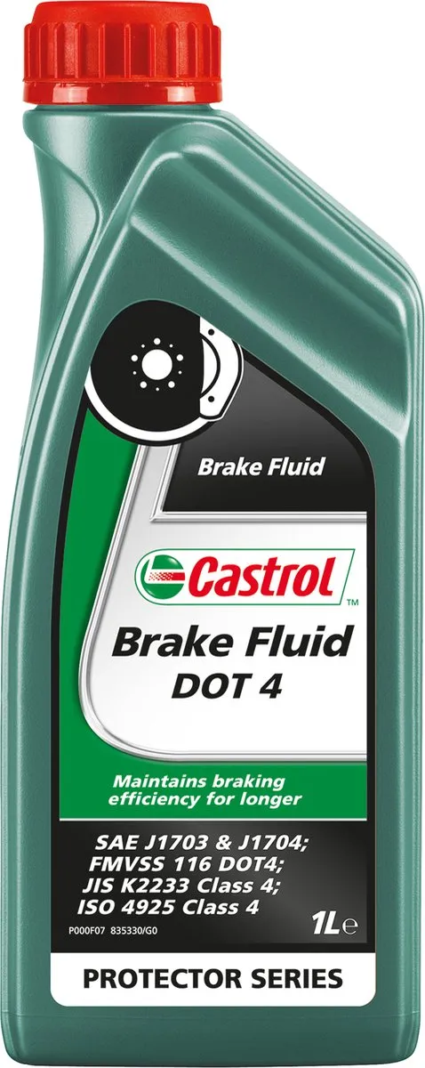 Castrol Brake Fluid DOT4 Remvloeistof 1L