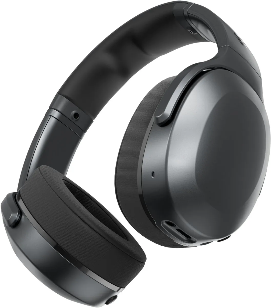 Skullcandy Crusher 540 Active Draadloze Koptelefoon - Zweet- en Waterbestendige Sportkoptelefoon - Donkergrijs
