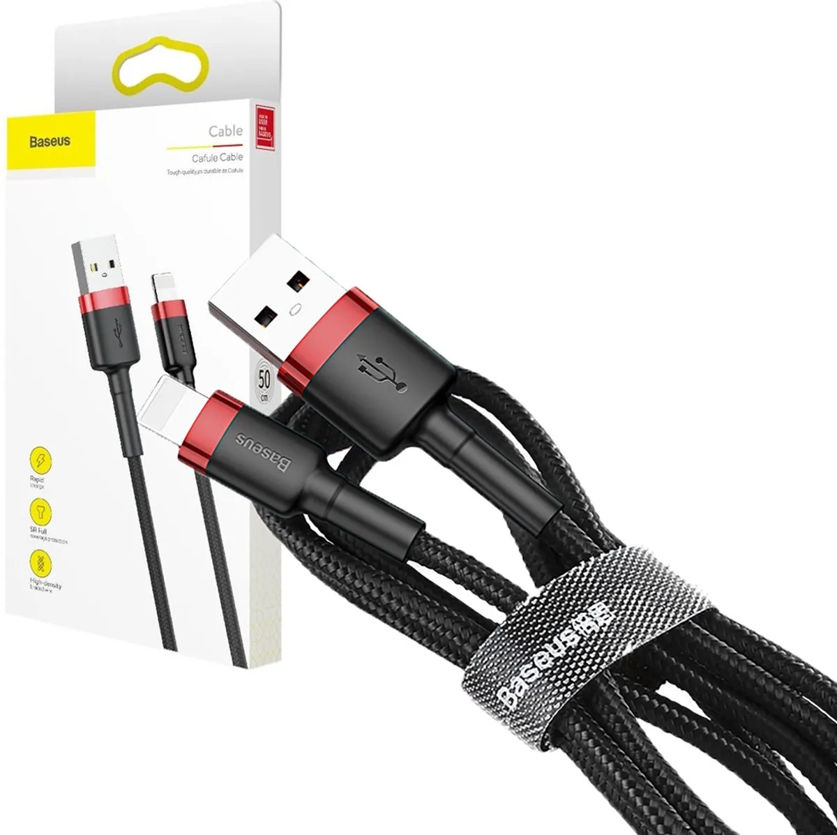 Baseus USB naar Lightning Kabel 0.5m 2.4A