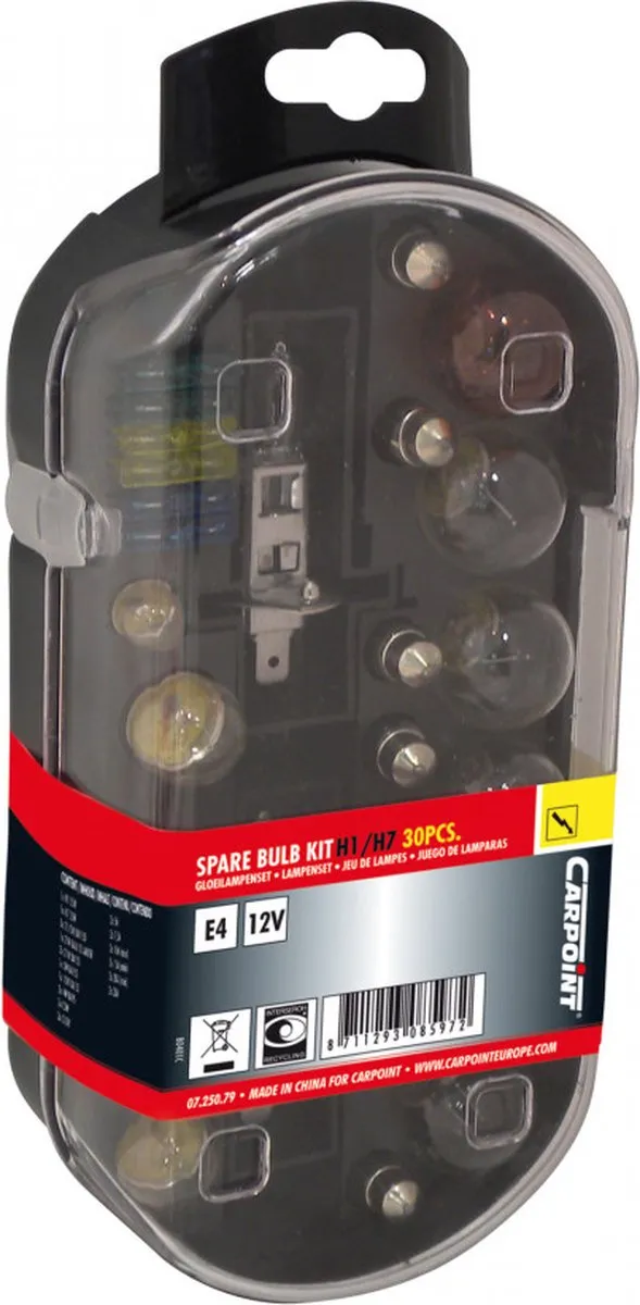 Carpoint Gloeilampenset H1/H7