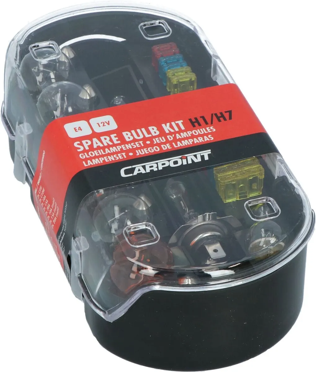 Carpoint Gloeilampenset H1/H7 - 30 Stuks - Multicolor
