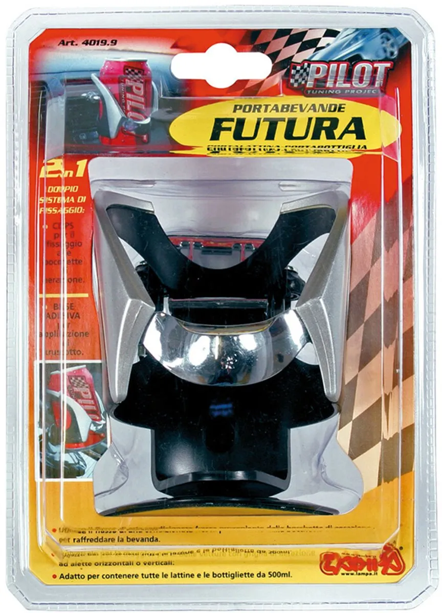 Lampa Futura Bekerhouder - Auto - Zwart
