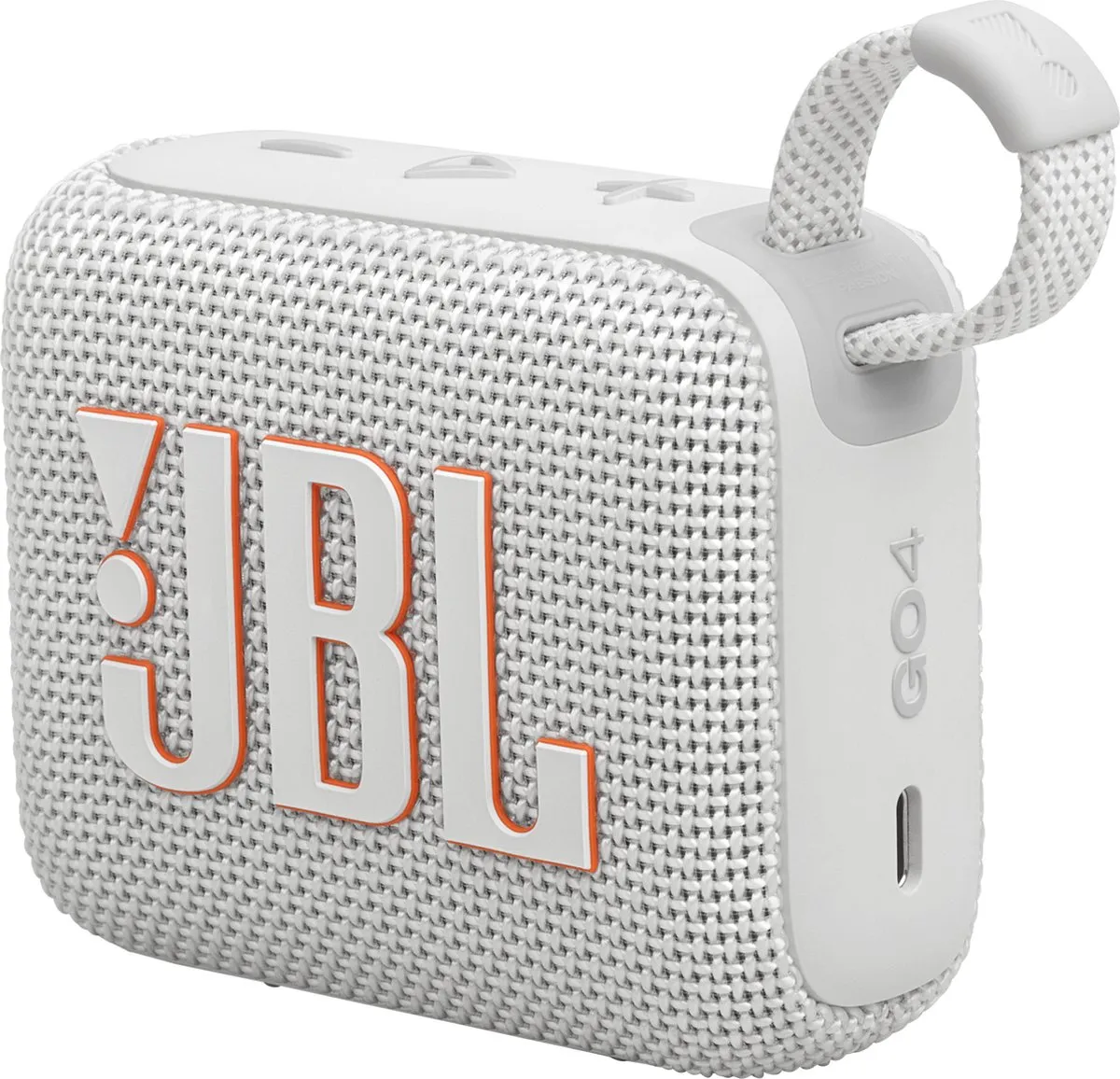 JBL Go 4 Draadloze Bluetooth Speaker - 7 uur - IP67 - Wit