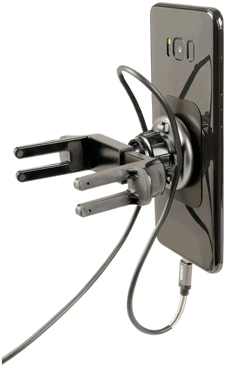 Lampa Magneto Vent Pro Telefoonhouder 7.2 Inch - Zwart