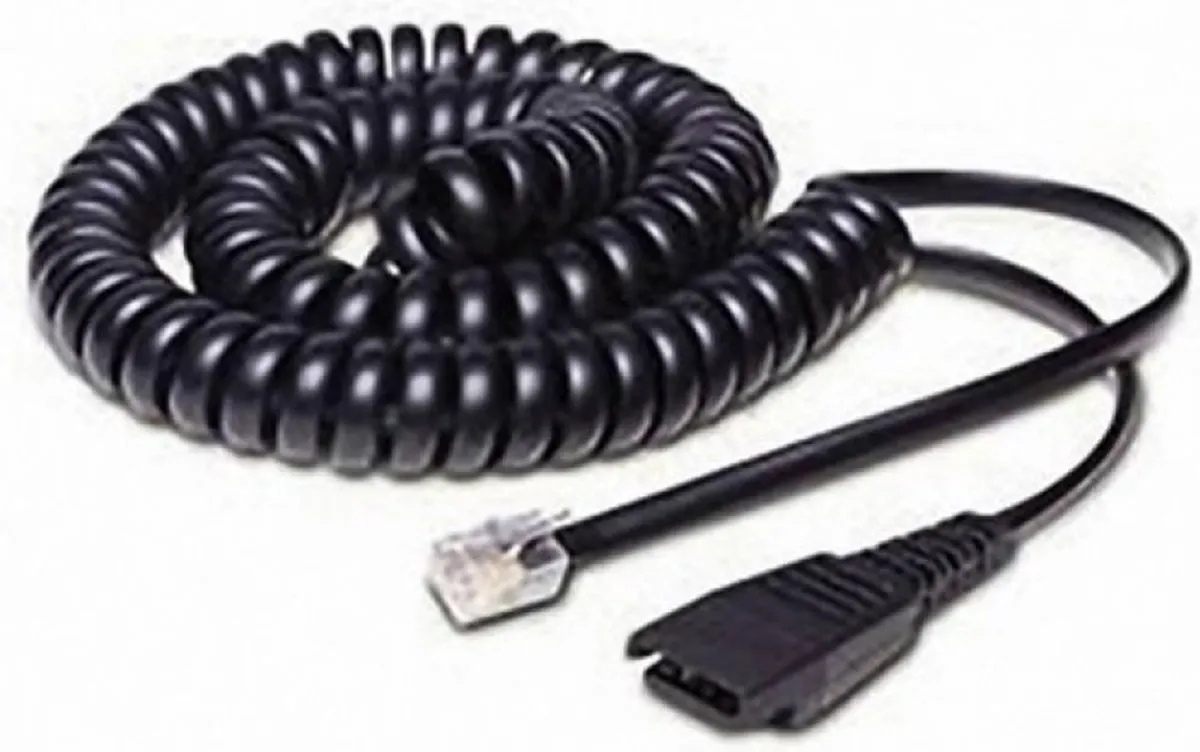 Jabra 06.01.8800 Headsetkabel 2m - Zwart