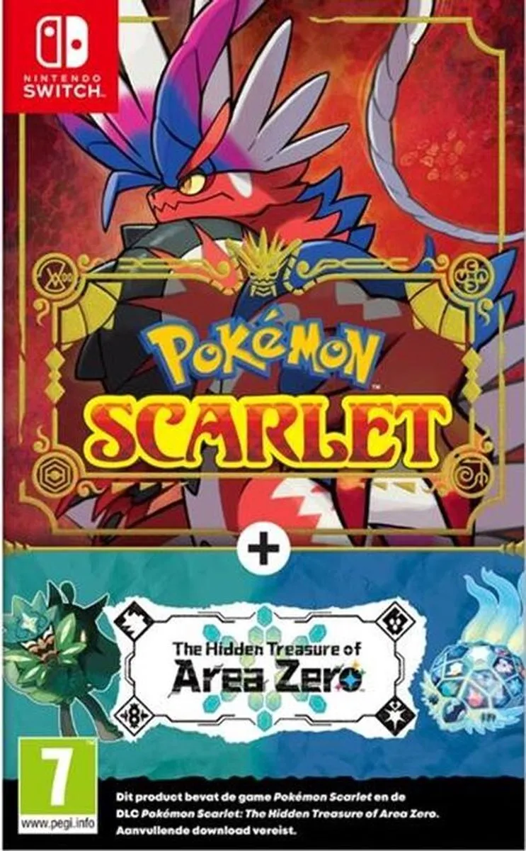 Nintendo Pokémon Scarlet The Hidden Treasure of Area Zero DLC - Game Uitbreiding