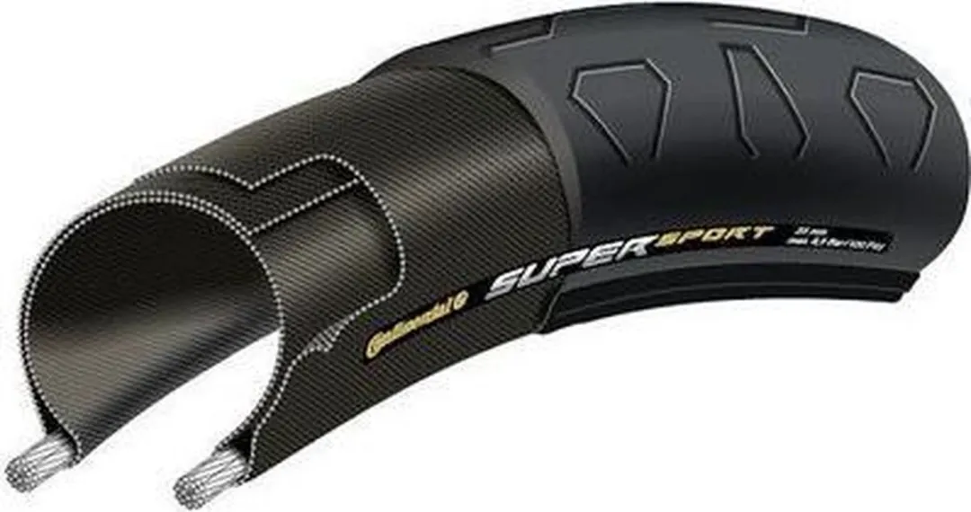 Continental Super Sport Plus 28x7/8 (23-622) Buitenband - Zwart