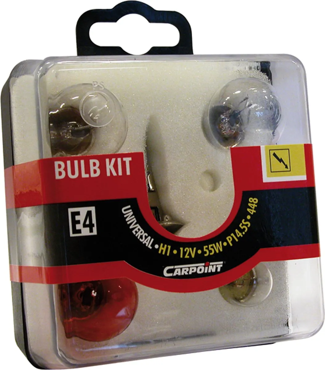 Carpoint 7-Delige Reservelampenset H1
