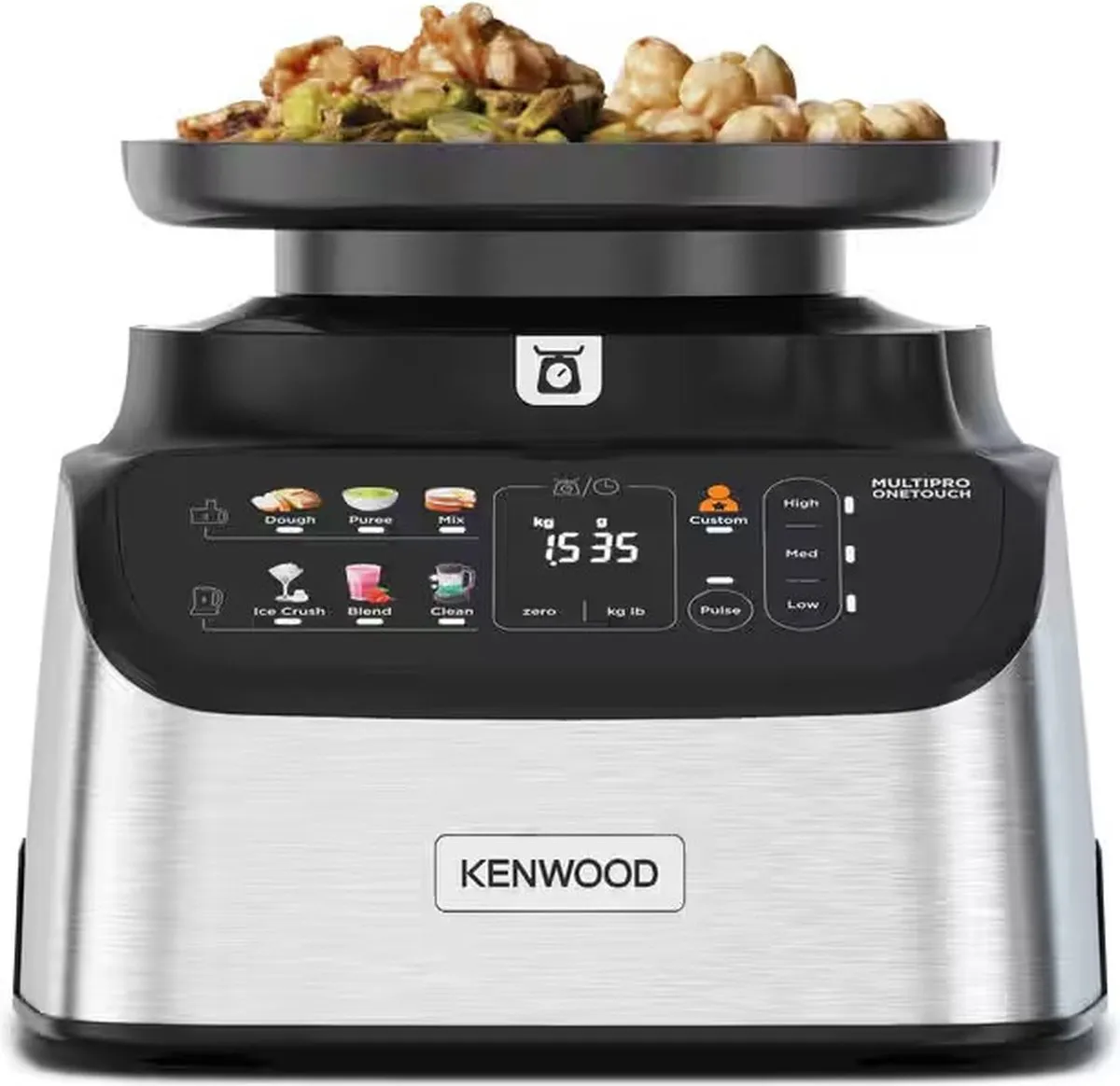 Kenwood MultiPro OneTouch FDM73.850SS Keukenmachine 1000W - Grijs