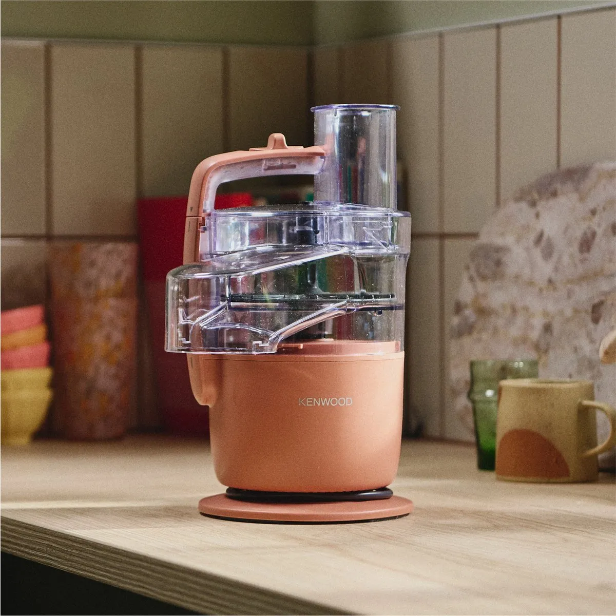 Kenwood MultiPro Go FDP22.130RD Foodprocessor - 650W - Roze
