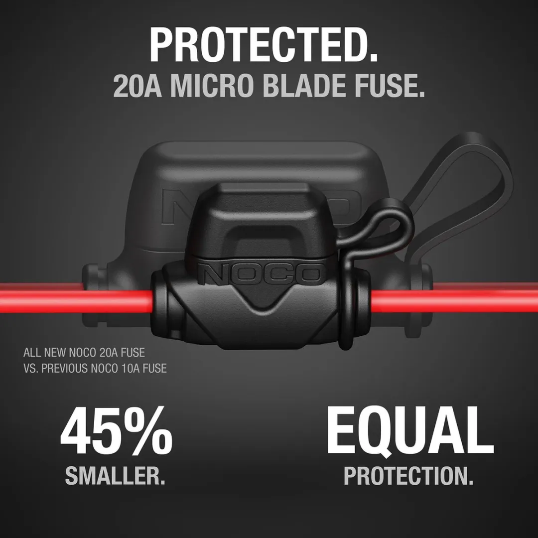 Noco Genius GC017 12V Adapterstekker met Accuklemmen