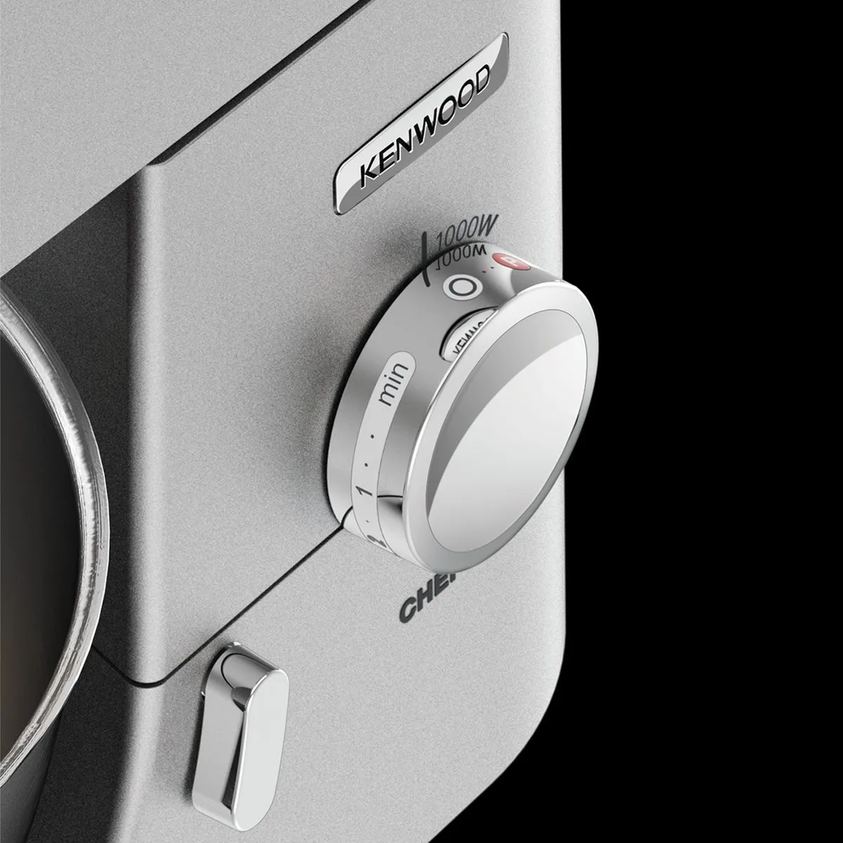 Kenwood Chef KVC3100S Keukenmachine - 1000W - 9 Snelheden - Zilver