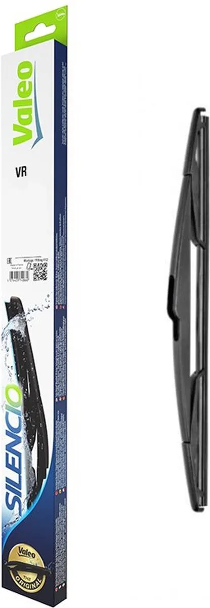 Valeo Silencio VR35 Achterwisser 18cm - Zwart