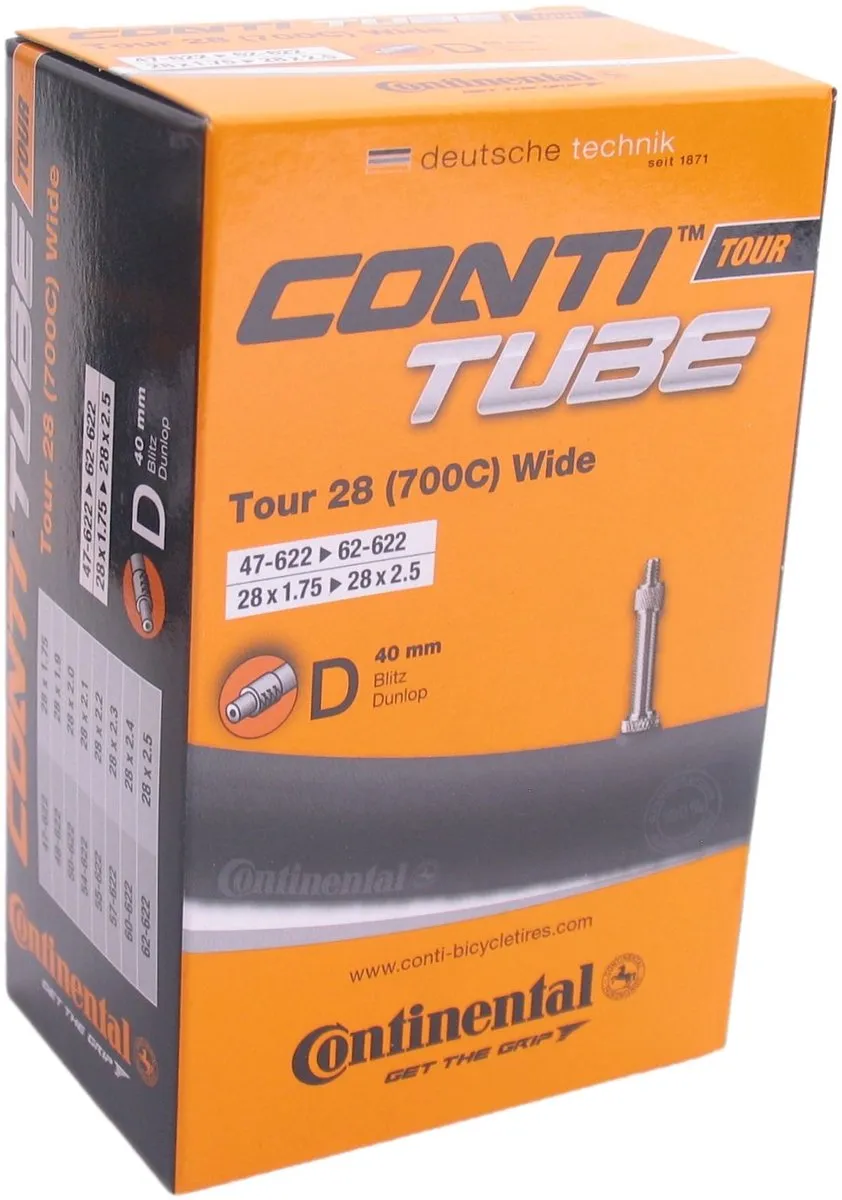 Continental Binnenband 28 Inch Tour Wide 47-622 - Dunlopventiel