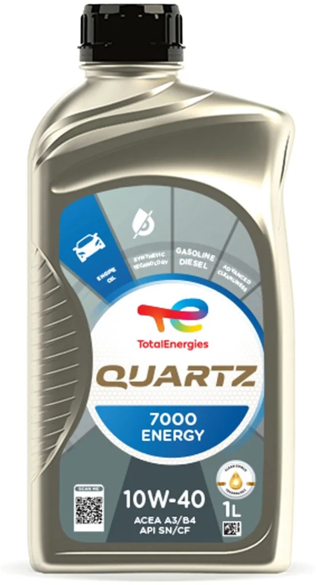 Total Quartz 7000 Energy 10w40 motorolie 1 liter