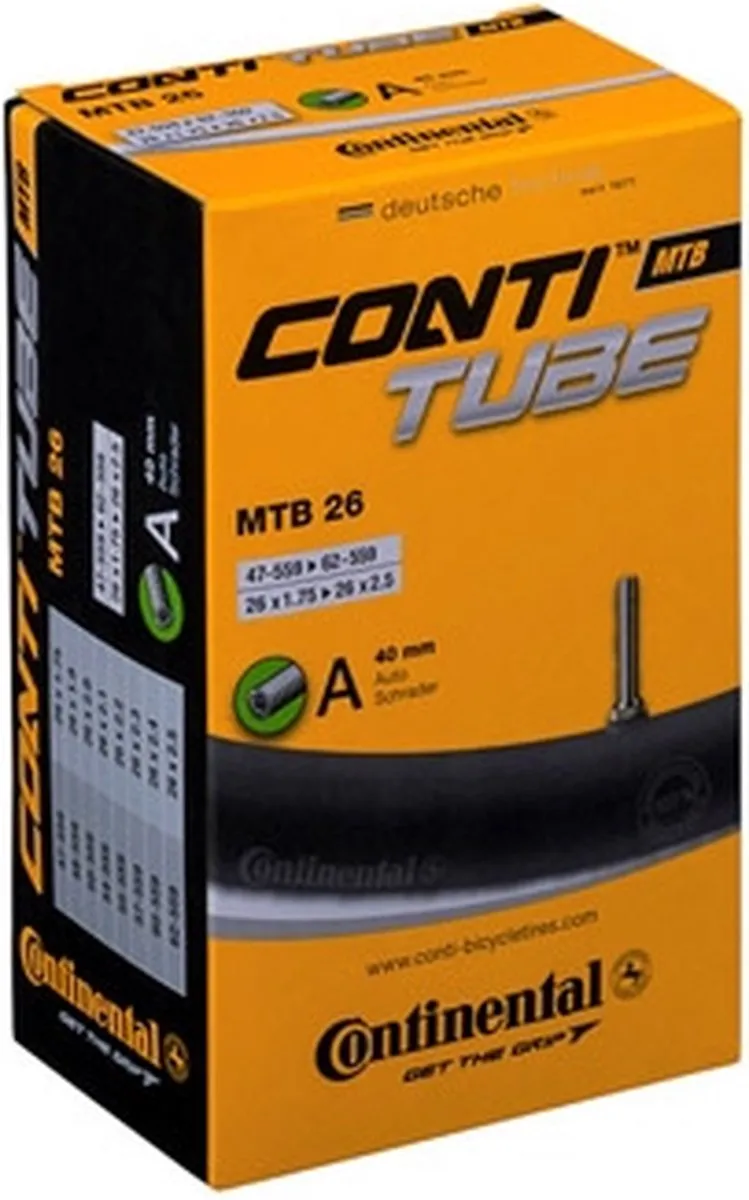 Continental Binnenband 26x1.75/2.5 AV-40mm - Schrader - afbeelding 6 van 6