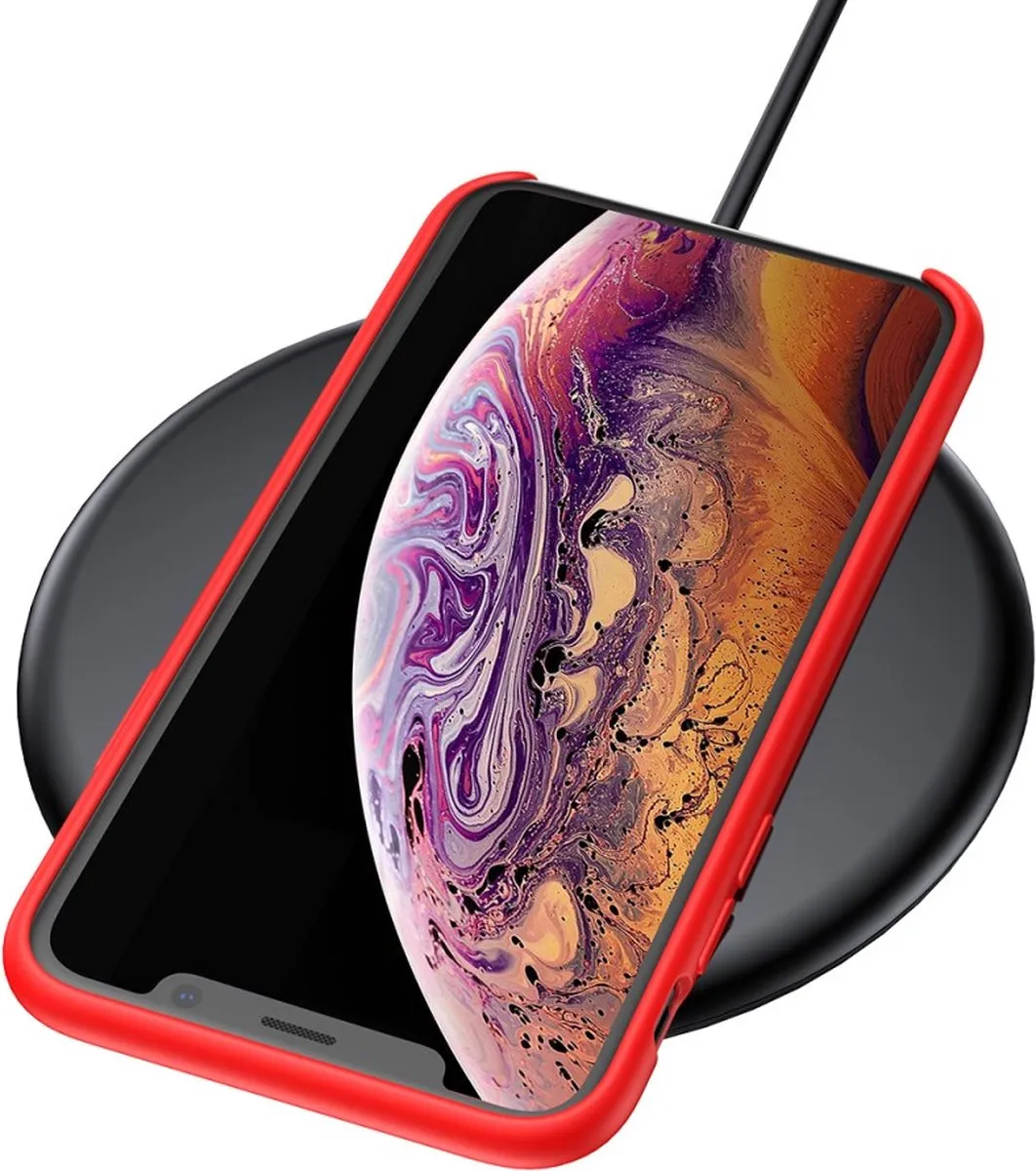 Baseus LSR Series Hoesje iPhone X/XS - Rood