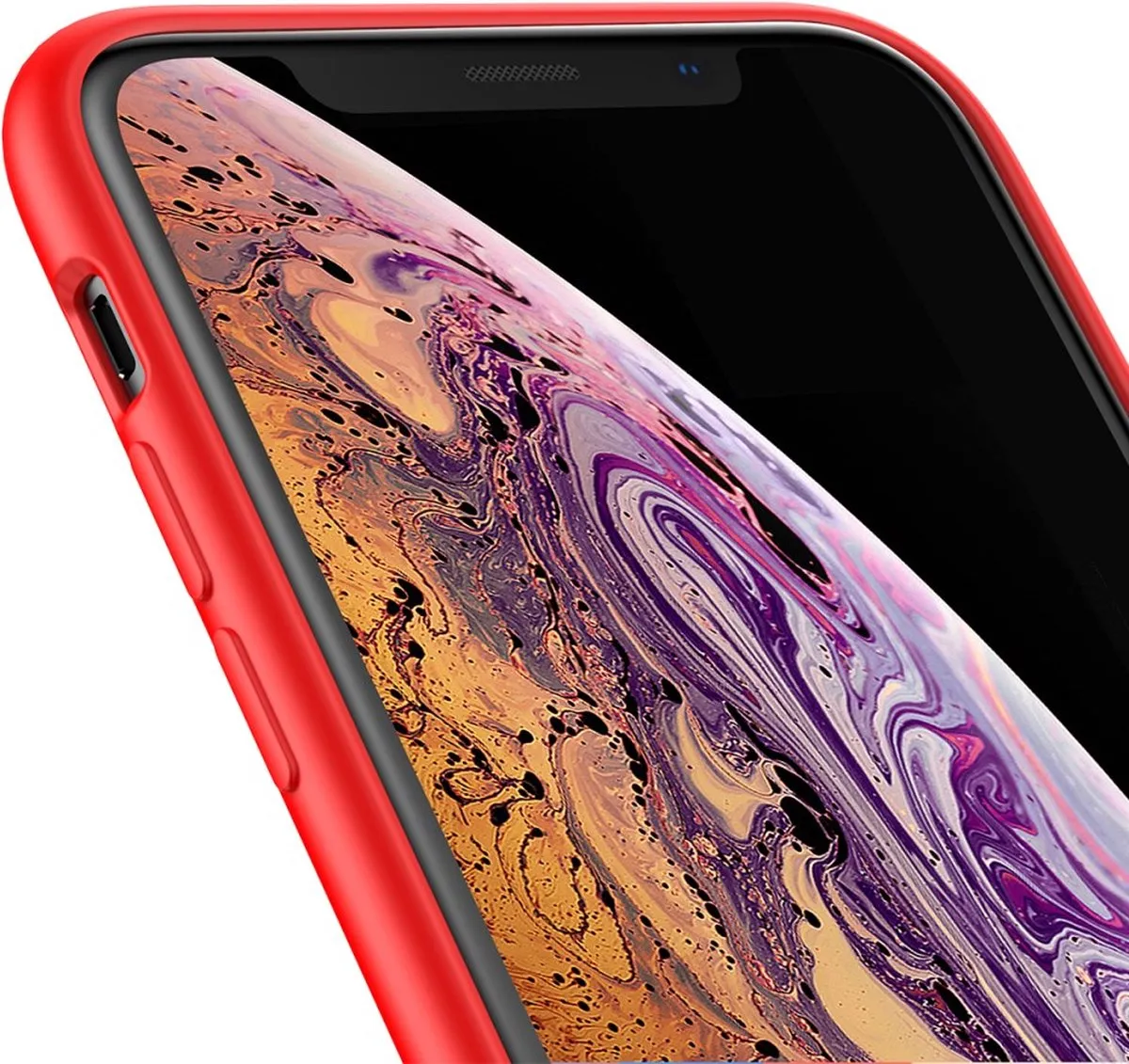 Baseus LSR Series Hoesje iPhone X/XS - Rood