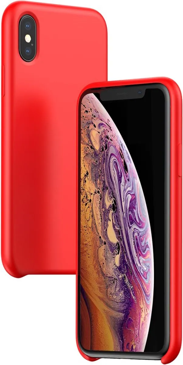 Baseus LSR Series Hoesje iPhone X/XS - Rood