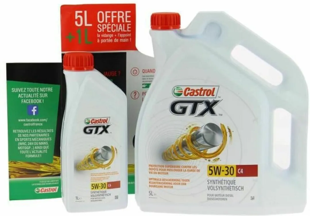 Castrol GTX 5W-30 C4 6L