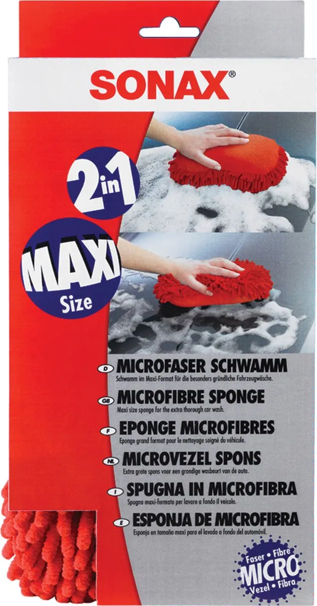 Sonax Microvezelspons Extra Groot 428100