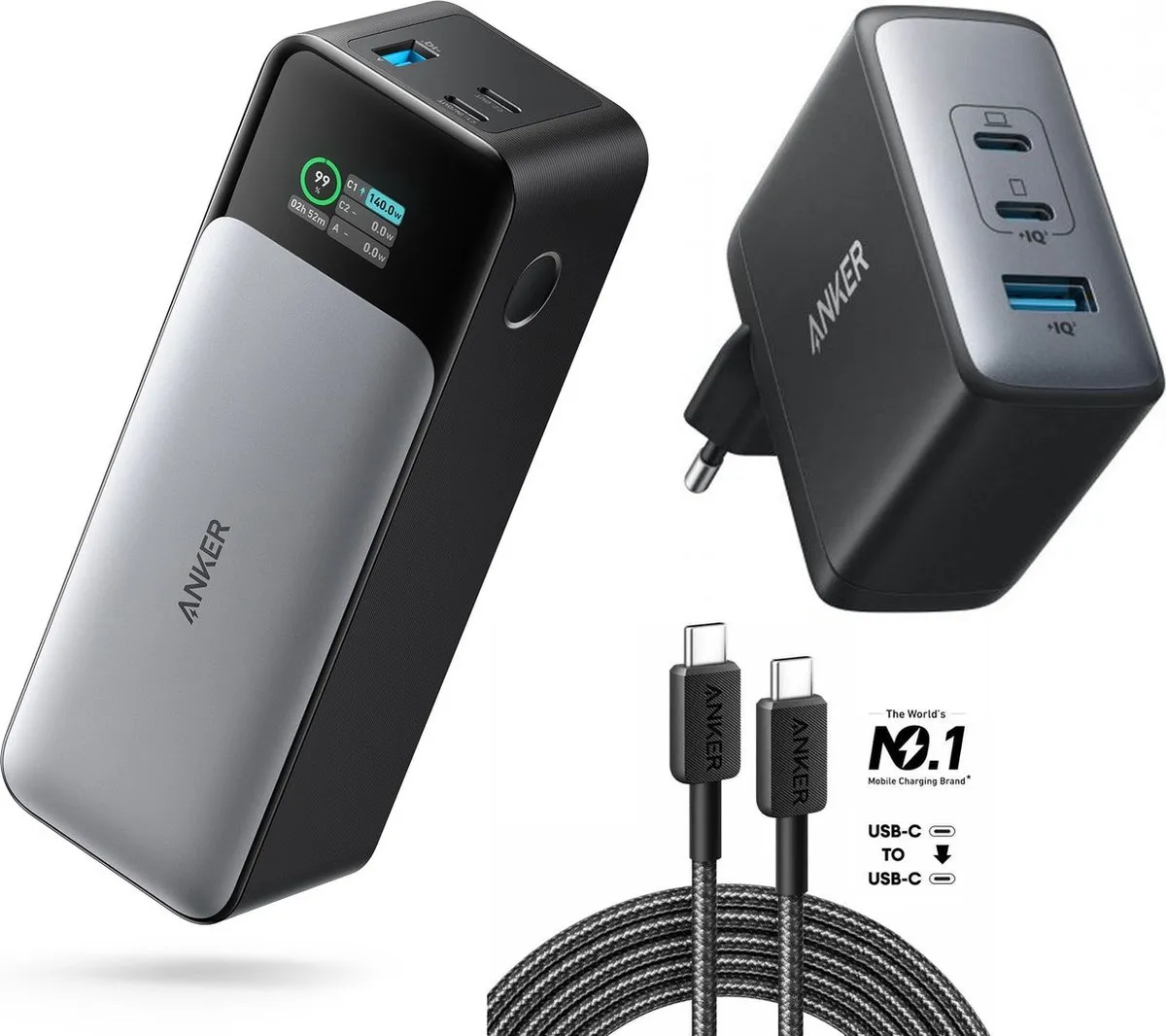 Anker 737 PowerCore 24K Voordeelbundel