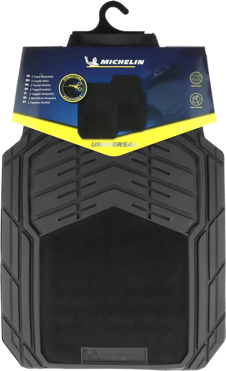 Michelin Universele Automatten Voorstoelen - 2 Stuks - Zwart