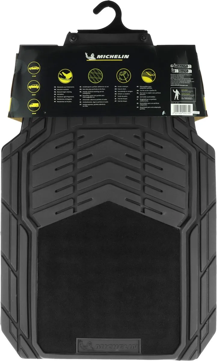 Michelin Universele Automatten Voorstoelen - 2 Stuks - Zwart