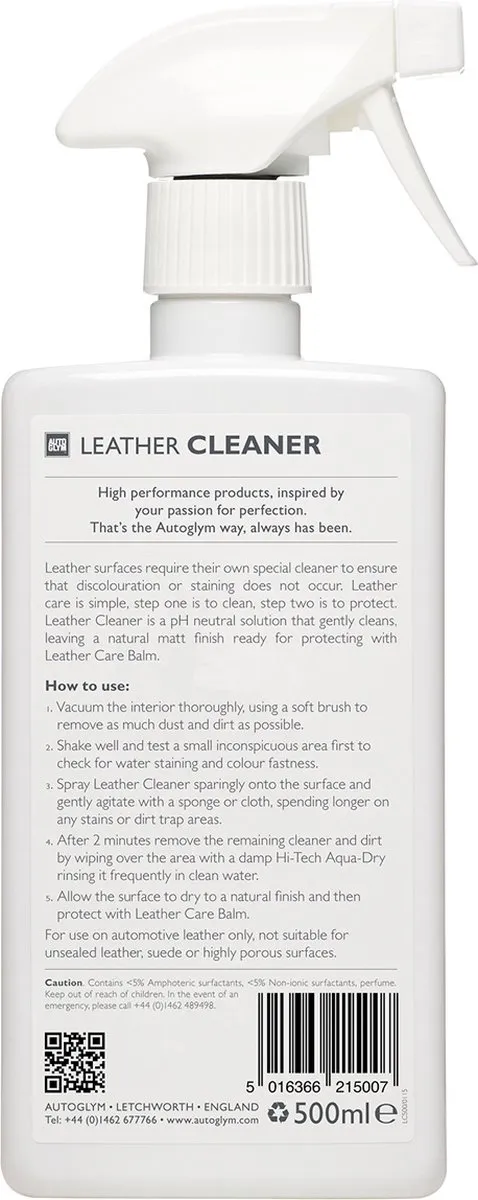 Autoglym Leather Cleaner 500ml