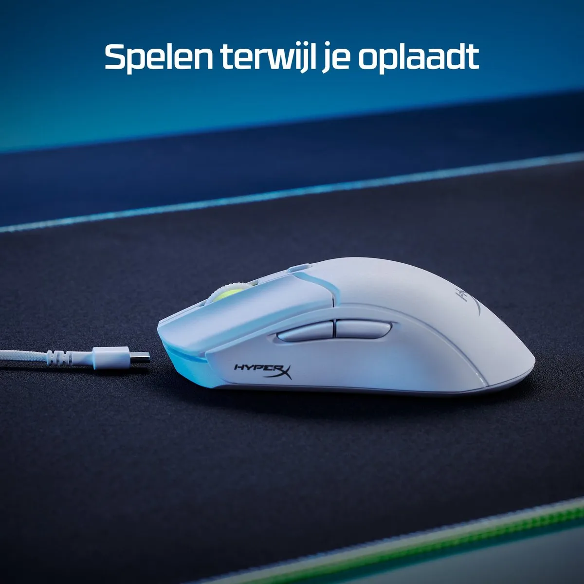 HyperX Pulsefire Haste 2 Draadloze Gaming Muis - Zwart
