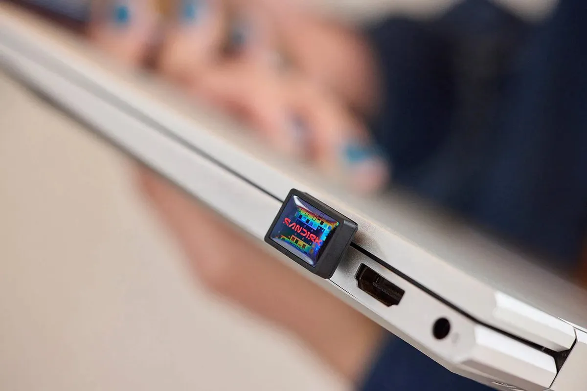 SanDisk Extreme Fit USB-C Stick 64GB - 300MB/s - Zwart