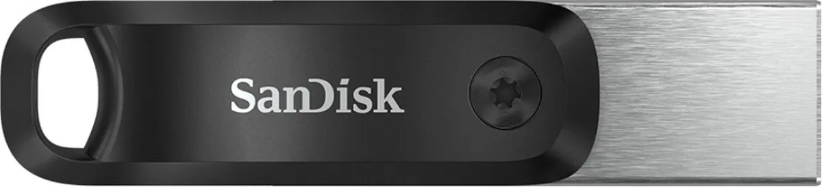SanDisk iXpand SDIX60N 256GB USB 3.0A + Lightning - Zwart