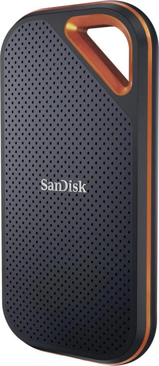 SanDisk Extreme Pro Portable SSD SDSSDE80-2T00-G25 - 2TB - Zwart