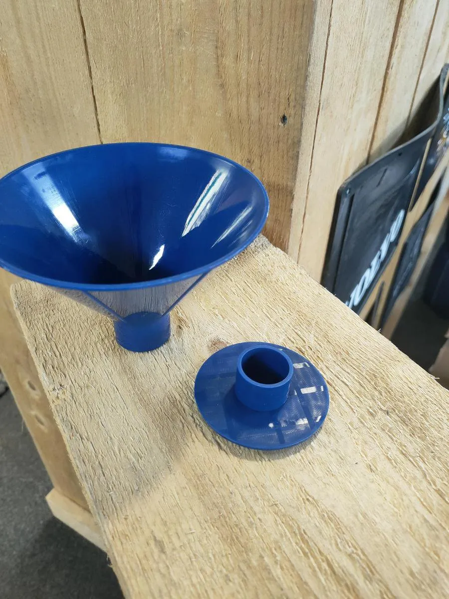 Ronde ijskrabber - Trechter - Sneeuw verwijderen - Multifunctioneel - Blauw - ijskrabber auto - krabber auto - autoruit - Ijskrabber - 360 graden ruiten krabber - Krabber