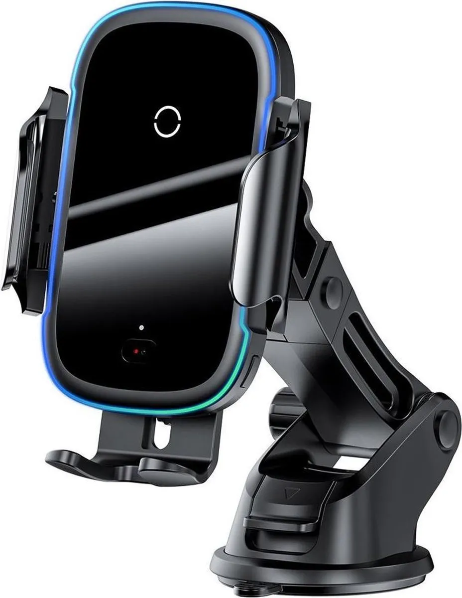 Baseus Qi Autohouder Draadloze Oplader - Zwart