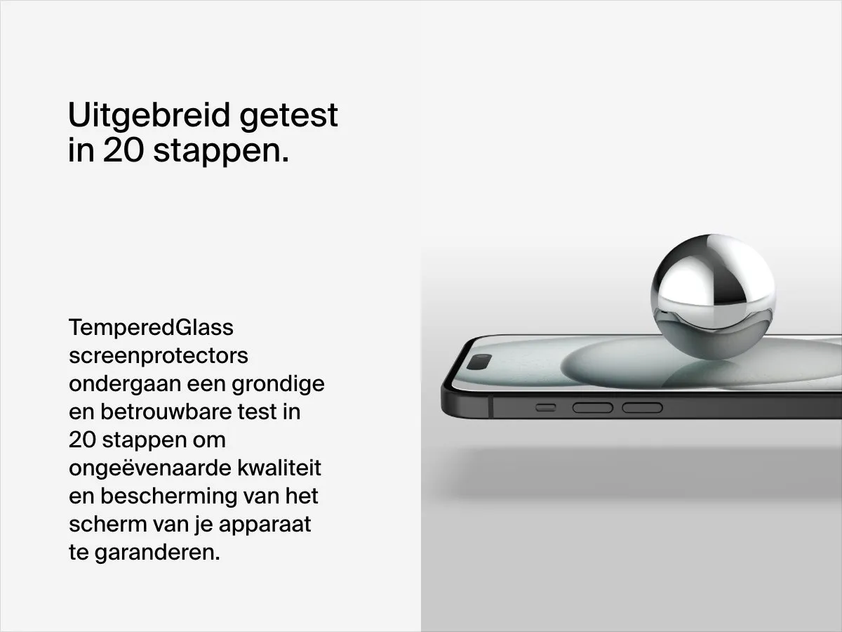 Belkin ScreenForce Tempered Glass iPhone 15 Pro Max/16 Plus