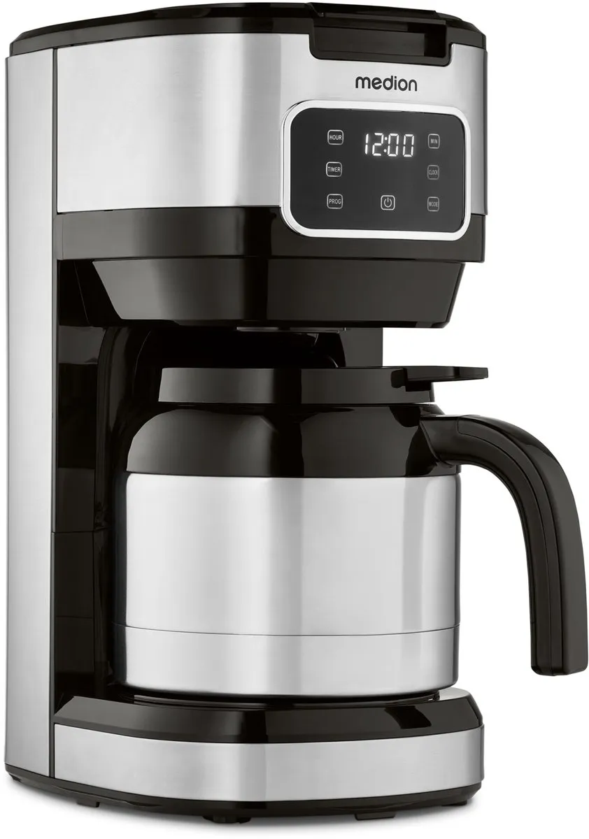Medion MD11019 Koffiezetapparaat 10 Kopjes - 1,25L - Zilver - afbeelding 6 van 6