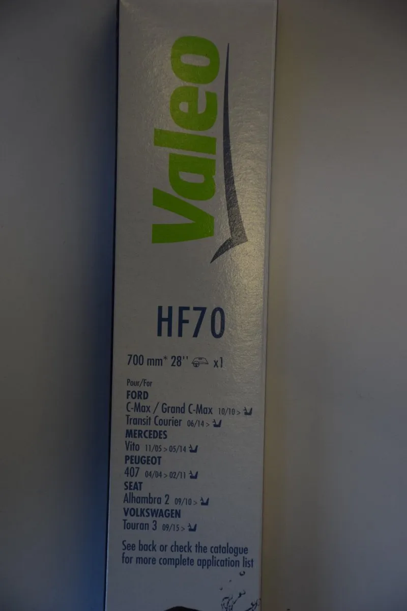 Valeo Hydroconnect HF70 Ruitenwisserblad 70cm - Zwart - afbeelding 6 van 6