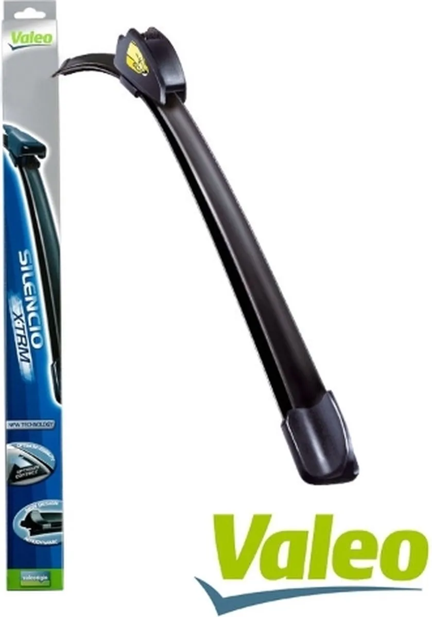 Valeo Silencio VM301 Flatbladeset 53cm - Zwart
