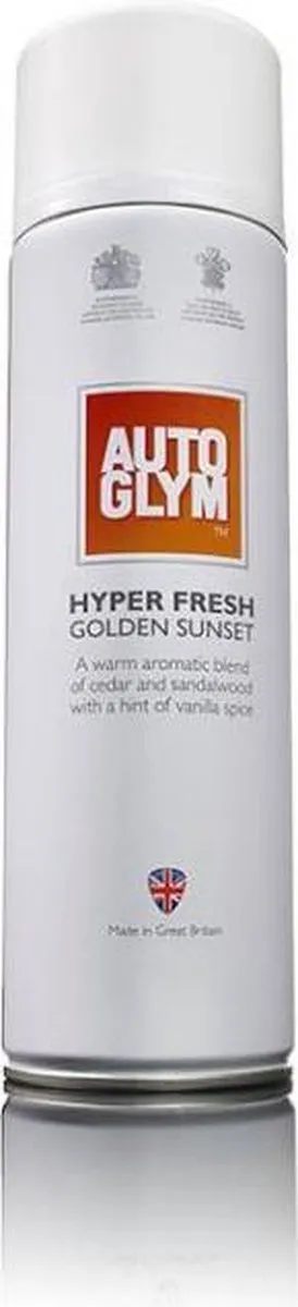 Autoglym Hyper Fresh Golden Sunset Luchtverfrisser 450ml