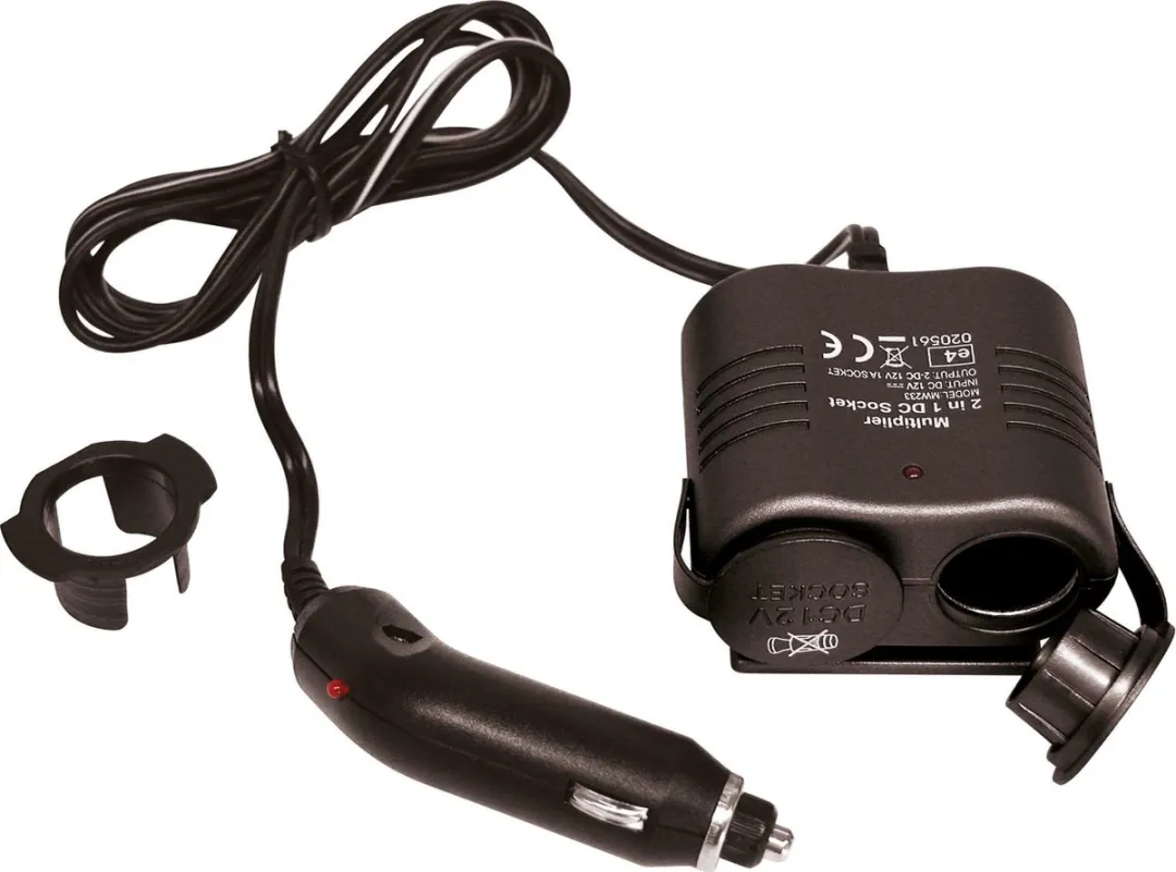 Carpoint LED 2-weg Aanstekerdoos 12V 10A
