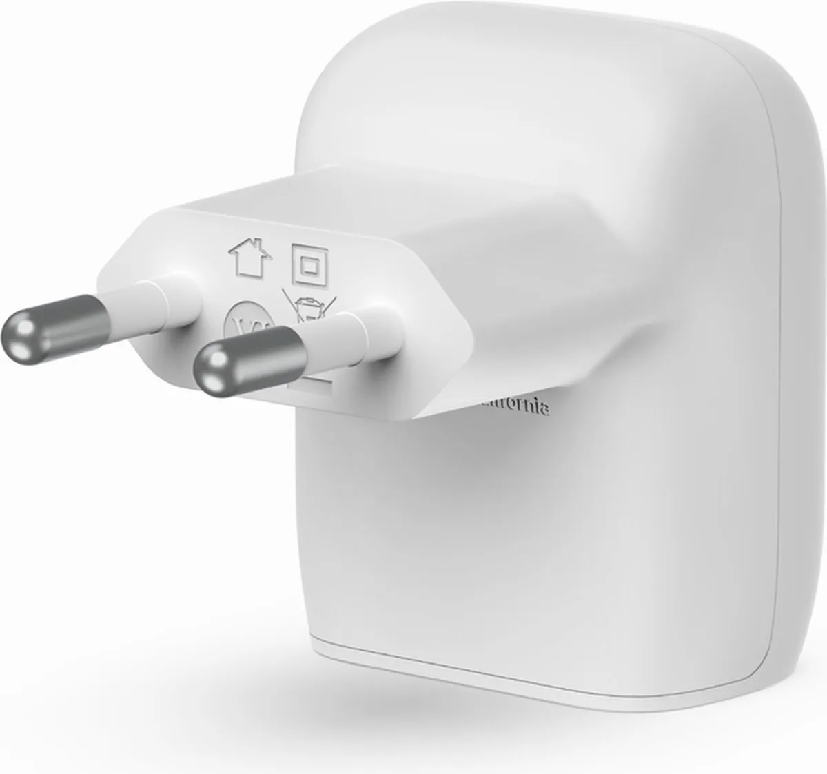 Belkin WCA006VF1MWH-B6 AC-adapter 20W - USB-C/Lightning - Wit - afbeelding 6 van 6