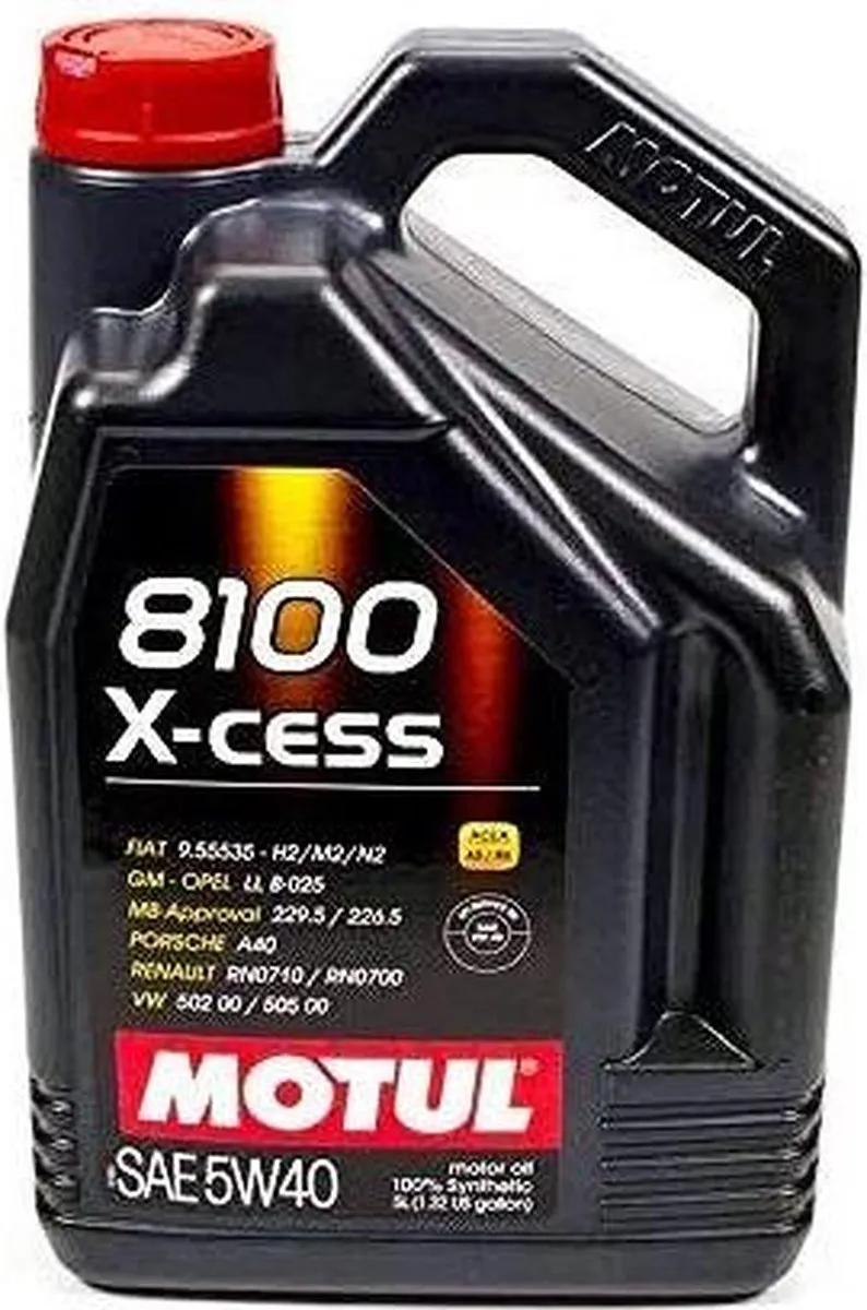 Motul 8100 X-Cess 5W40 Motorolie 5L