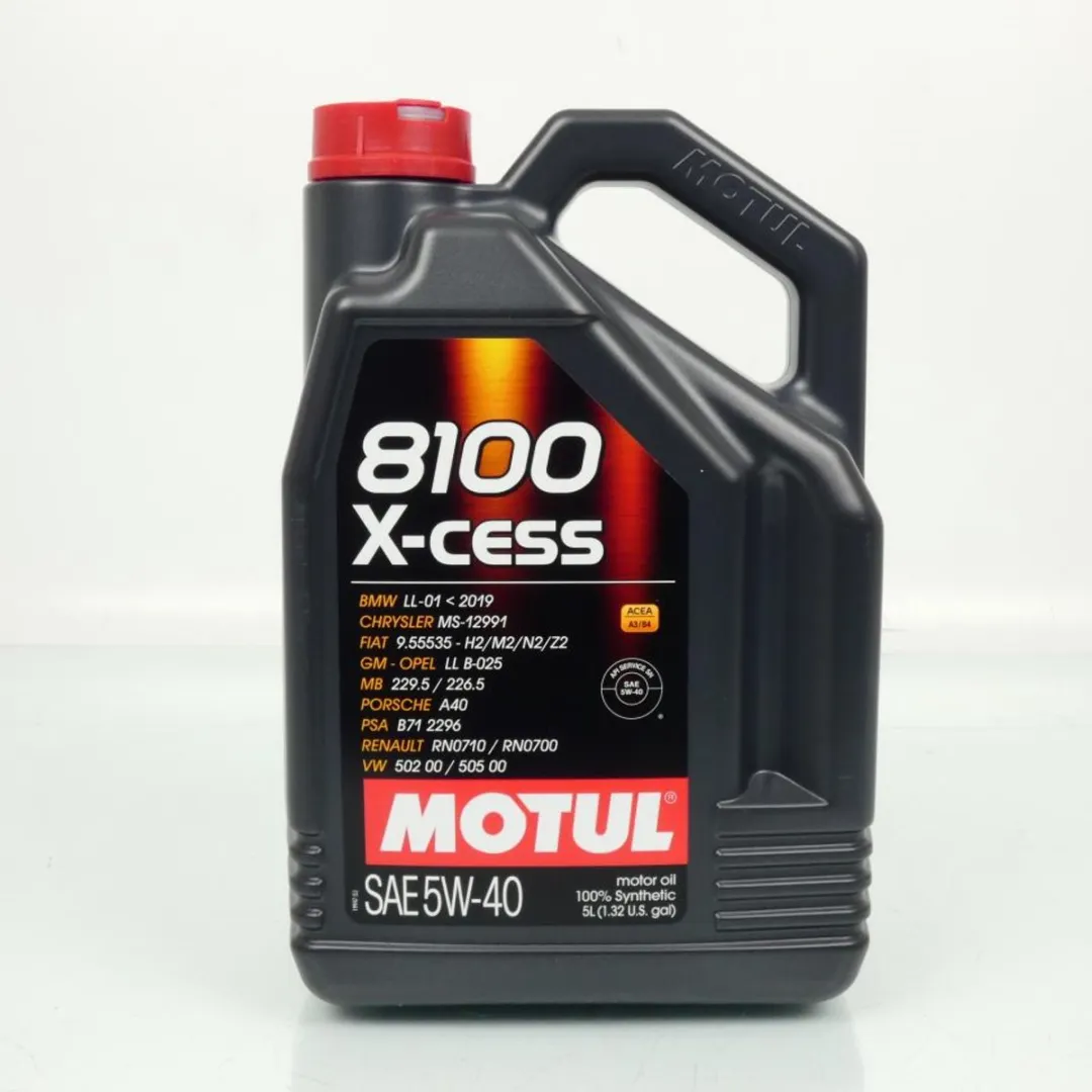 Motul 8100 X-Cess 5W40 Motorolie 5L