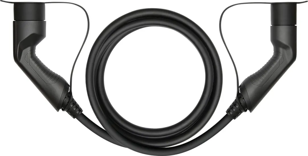 Deltaco e-Charge EV-3213 Oplaadkabel Type 2 - 11kW 16A 3m - Zwart