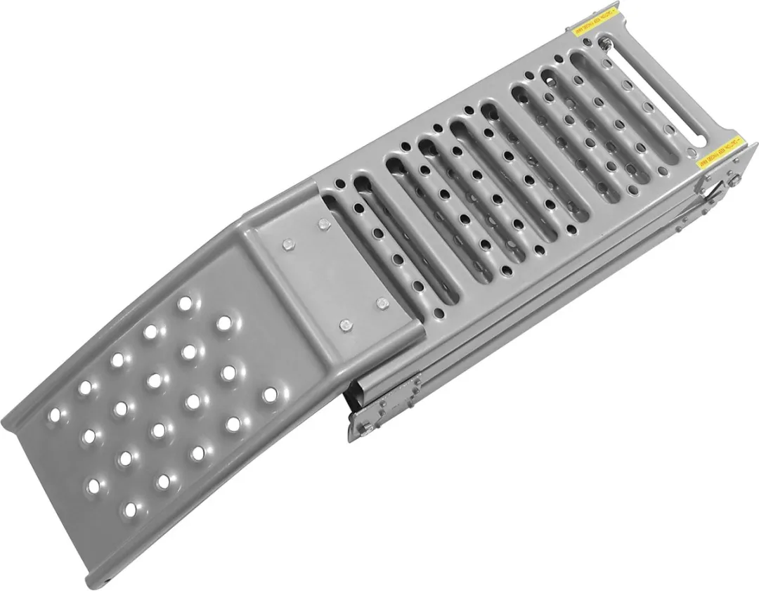 Carpoint Oprijplaat Aluminium 250kg - 160-200cm x 25cm - Zilver