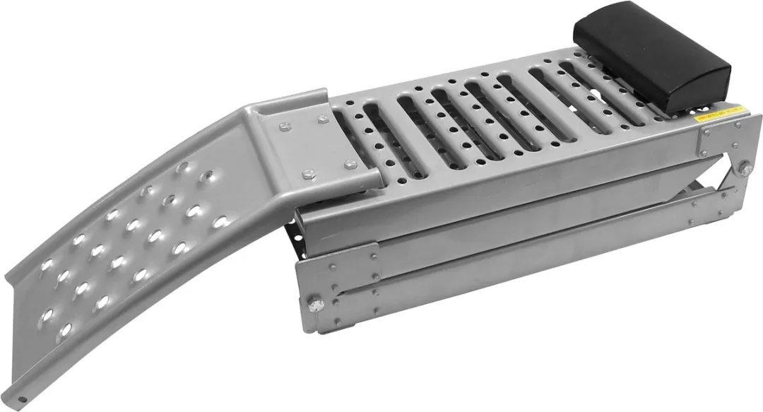 Carpoint Oprijplaat Aluminium 250kg - 160-200cm x 25cm - Zilver