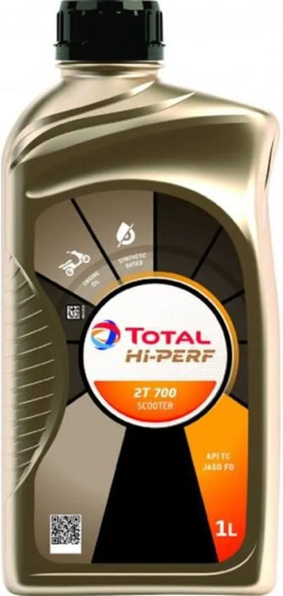 Total Motorolie Hi-Perf 2T 700 Scooter 1L