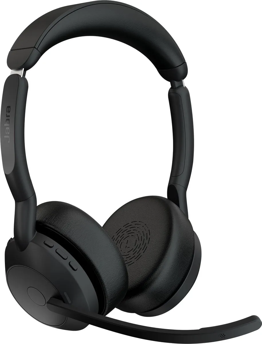 Jabra Evolve2 55 Headset 25599-989-889 - Bedraad & Draadloos - Zwart