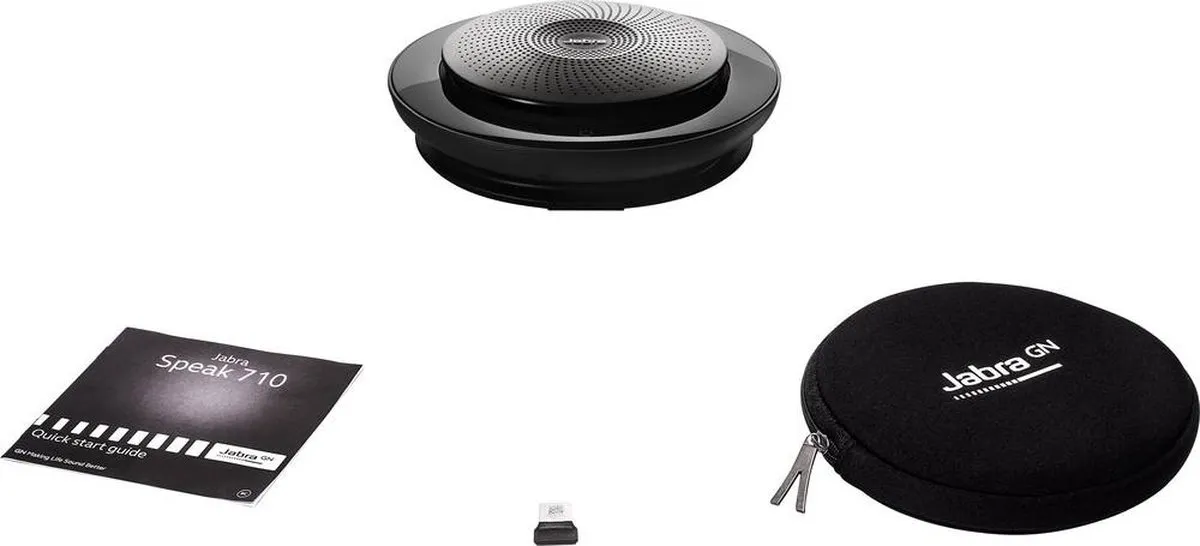 Jabra Speak 710 MS Luidspreker - 500mAh - Zwart - afbeelding 6 van 6